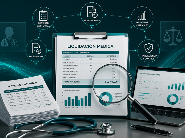 Cómo verificar liquidaciones médicas y comprobar tu actividad profesional